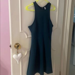 Athleta teal dress